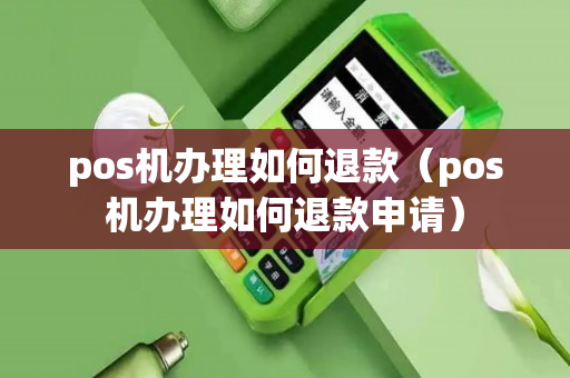 pos机办理如何退款（pos机办理如何退款申请）