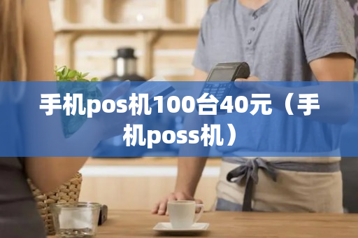 手机pos机100台40元（手机poss机）