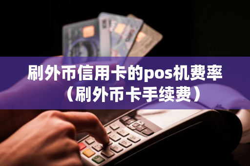 刷外币信用卡的pos机费率（刷外币卡手续费）