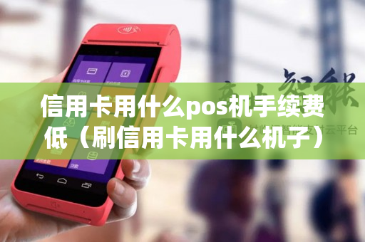 信用卡用什么pos机手续费低（刷信用卡用什么机子）