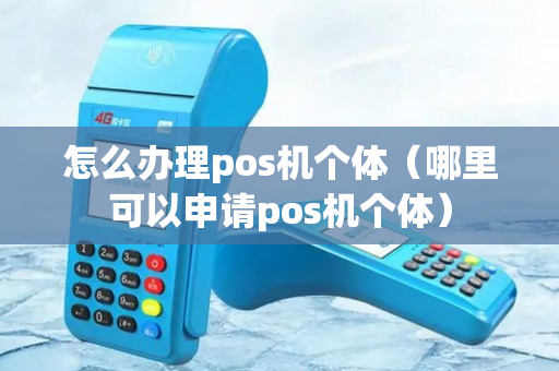 怎么办理pos机个体（哪里可以申请pos机个体）