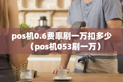 pos机0.6费率刷一万扣多少（pos机053刷一万）