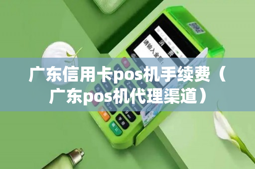 广东信用卡pos机手续费（广东pos机代理渠道）