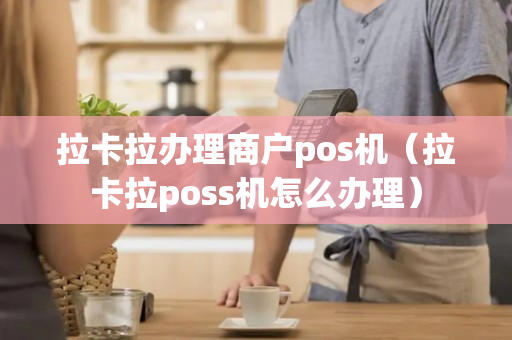 拉卡拉办理商户pos机（拉卡拉poss机怎么办理）