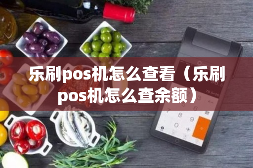 乐刷pos机怎么查看（乐刷pos机怎么查余额）