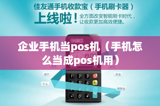 企业手机当pos机（手机怎么当成pos机用）