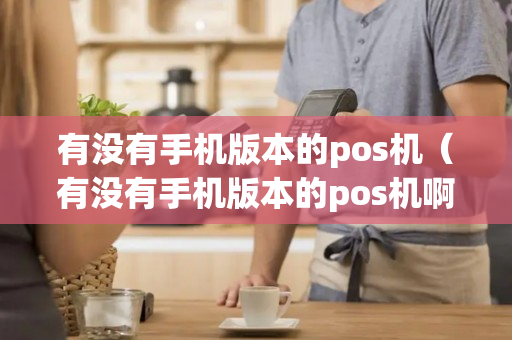 有没有手机版本的pos机（有没有手机版本的pos机啊）