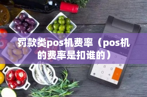 罚款类pos机费率（pos机的费率是扣谁的）