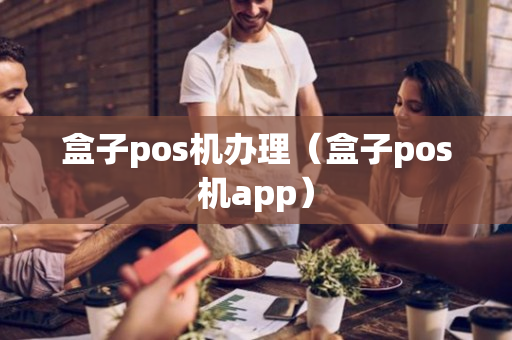 盒子pos机办理（盒子pos机app）