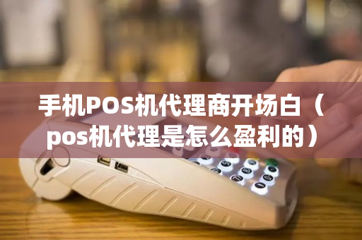 手机POS机代理商开场白（pos机代理是怎么盈利的）