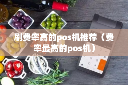 刷费率高的pos机推荐（费率最高的pos机）