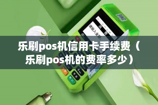 乐刷pos机信用卡手续费（乐刷pos机的费率多少）