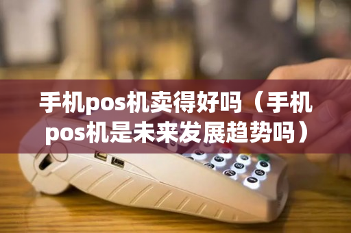 手机pos机卖得好吗（手机pos机是未来发展趋势吗）