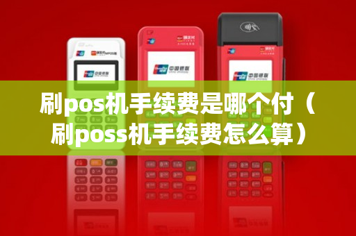 刷pos机手续费是哪个付（刷poss机手续费怎么算）