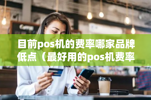 目前pos机的费率哪家品牌低点（最好用的pos机费率低的pos机）