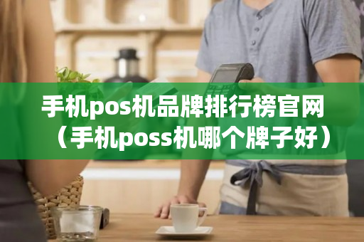 手机pos机品牌排行榜官网（手机poss机哪个牌子好）