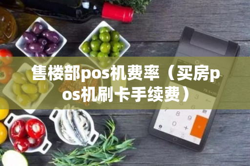 售楼部pos机费率（买房pos机刷卡手续费）