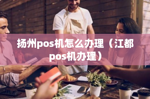 扬州pos机怎么办理（江都pos机办理）