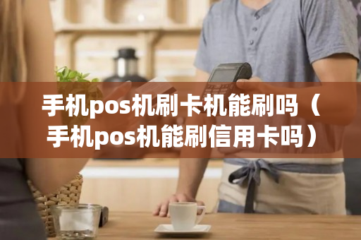 手机pos机刷卡机能刷吗（手机pos机能刷信用卡吗）