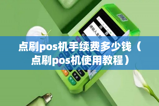 点刷pos机手续费多少钱（点刷pos机使用教程）