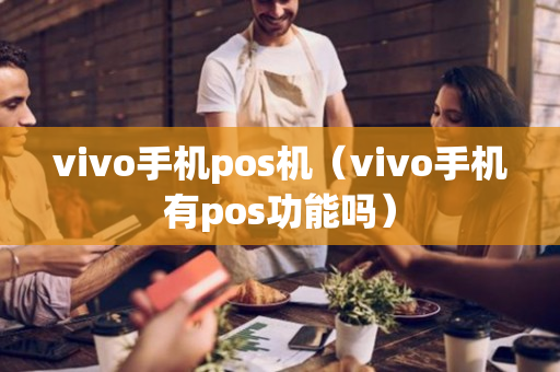 vivo手机pos机（vivo手机有pos功能吗）