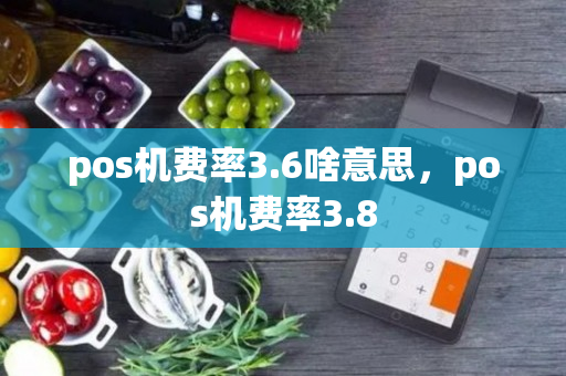 pos机费率3.6啥意思，pos机费率3.8