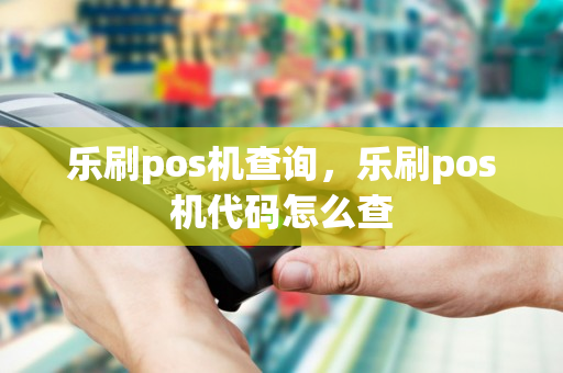 乐刷pos机查询，乐刷pos机代码怎么查