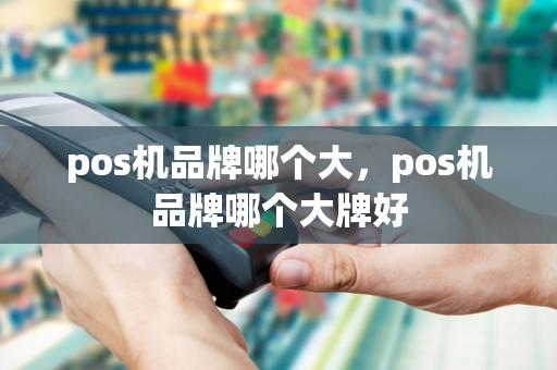 pos机品牌哪个大，pos机品牌哪个大牌好