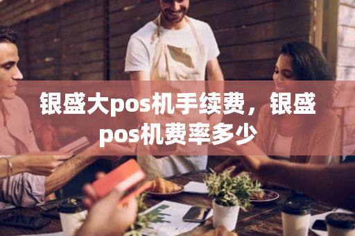 银盛大pos机手续费，银盛pos机费率多少