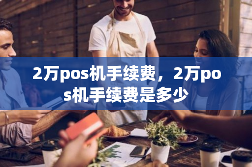 2万pos机手续费，2万pos机手续费是多少