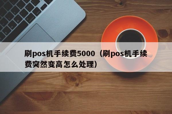 刷pos机手续费5000（刷pos机手续费突然变高怎么处理）